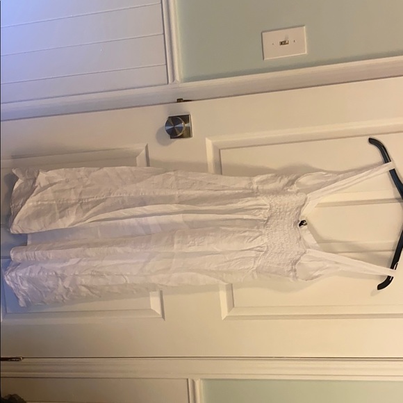 BNWT white linen Angela Mara sundress - Picture 3 of 3